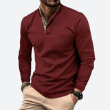 Polo a maniche lunghe da uomo