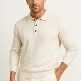 Maglione Polo Uomo in Lana Merino