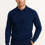 Maglione Polo Uomo in Lana Merino