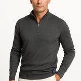 Maglione Uomo in Misto Cotone con Zip