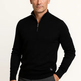 Maglione Uomo in Misto Cotone con Zip