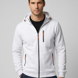 Felpa Uomo con Zip e Cappuccio
