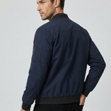 Giacca bomber classica con chiusura a zip