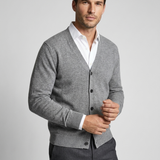 Cardigan Uomo in Maglia con Collo a V
