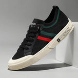 Sneakers Uomo Retro Minimaliste a Strisce