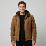 Giacca Uomo Vintage con Cappuccio