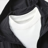 Gilet Uomo Leggero con Cappuccio e Zip