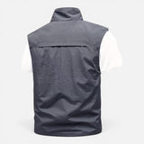 Gilet Uomo Utilitario Leggero Multi Tasche