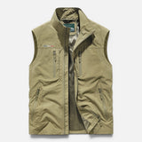 Gilet Uomo Leggero con Tasche Zip