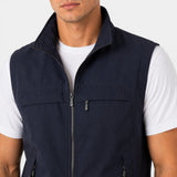 Gilet Uomo Leggero con Zip Frontale