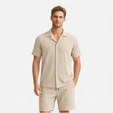 Set Estivo Uomo Camicia e Pantaloni Corti