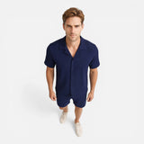 Set Estivo Uomo Camicia e Pantaloni Corti