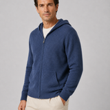 Maglione Uomo in Lana Merino con Zip