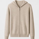 Maglione Uomo in Lana Merino con Zip
