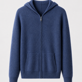 Maglione Uomo in Lana Merino con Zip
