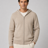 Maglione Uomo in Lana Merino con Zip