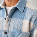 Camicia Uomo in Flanella a Quadri