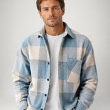 Camicia Uomo in Flanella a Quadri