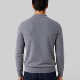 Maglione Uomo Stile Polo in Maglia
