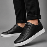 Scarpe Sneakers Uomo in Pelle Minimaliste