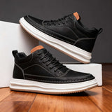 Scarpe Sportive Uomo in Pelle Imbottite