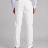 Pantaloni Uomo Dritti Effetto Lino