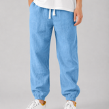 Pantaloni Uomo in Lino Relaxed Fit