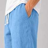 Pantaloni Uomo in Lino Relaxed Fit