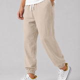 Pantaloni Uomo in Lino Relaxed Fit