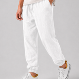 Pantaloni Uomo in Lino Relaxed Fit
