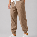 Pantaloni Uomo in Lino Relaxed Fit