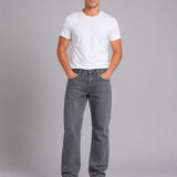 Jeans Uomo Regular Fit Gamba Dritta