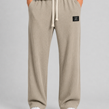 Pantaloni Uomo Waffle Relaxed con Coulisse