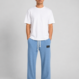 Pantaloni Uomo Waffle Relaxed con Coulisse