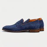 Mocassini Uomo in Pelle Penny Slip-On