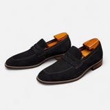 Mocassini Uomo in Pelle Penny Slip-On