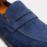 Mocassini Uomo in Pelle Penny Slip-On