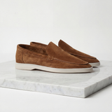 Mocassini Uomo in Pelle Scamosciata Classici