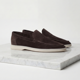 Mocassini Uomo in Pelle Scamosciata Classici