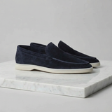 Mocassini Uomo in Pelle Scamosciata Classici