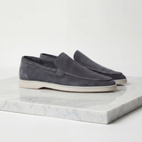 Mocassini Uomo in Pelle Scamosciata Classici
