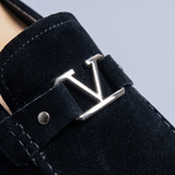 Mocassini Uomo Eleganti in Suede PU
