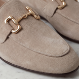 Mocassini Uomo in Camoscio con Horsebit