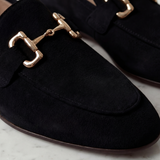 Mocassini Uomo in Camoscio con Horsebit
