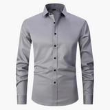 Polo Uomo Slim Fit Elasticizzata Senza Stiro