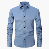 Polo Uomo Slim Fit Elasticizzata Senza Stiro