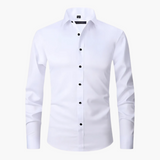 Polo Uomo Slim Fit Elasticizzata Senza Stiro