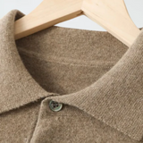 Maglione Uomo Stile Polo in Maglia
