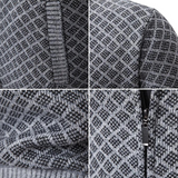 Gilet Uomo in Maglia con Zip Completa