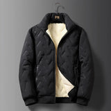 Giacca imbottita con fodera sherpa